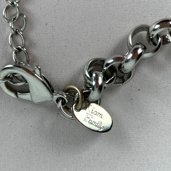 Three-Piece Necklace Set Glass Lava Stone Ceramic Beads Kiam & Premier Designs - Picture 4 of 11